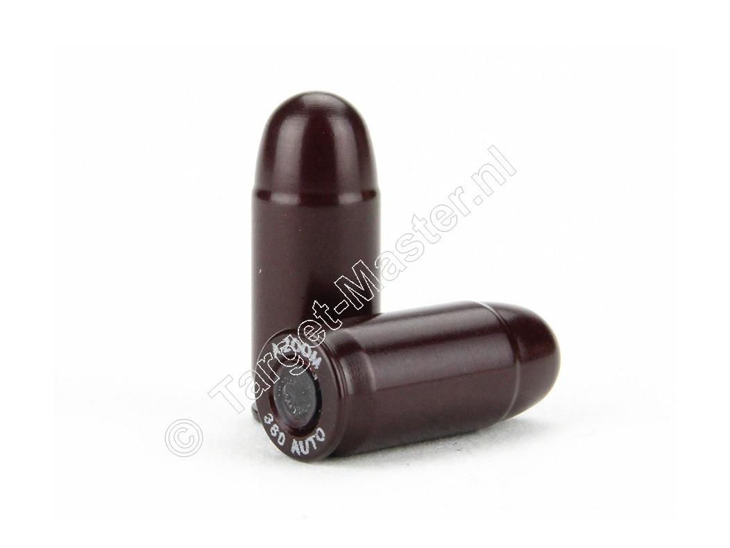 A-Zoom SNAP-CAPS 9mm Browning Short, .380 Auto Safety Training Rounds package of 5